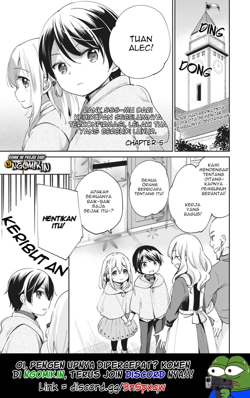 Zennin Ossan, Umarekawattara SSS Rank Jinsei ga Kakutei shita chapter 5